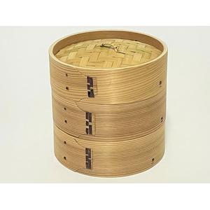 市原木工所 ミニ中華せいろ 2段セット 19cm FC826TD-イメージ1