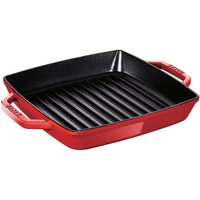 STAUB ストウブ ピュアグリル スクエア 23cm チェリー FC646LF-2285700