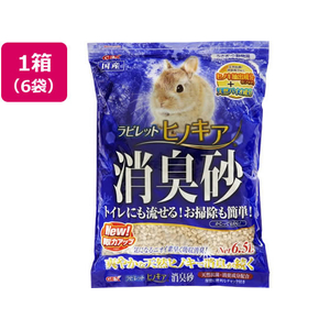ジェックス ラビレット ヒノキア消臭砂 6.5L×6個 FC133SX-65294-イメージ1