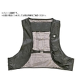 リンクサス/F-H-Vハーネス型ヒートベスト本体 M/L FHV-HOT-M/L FC203YU-2321399