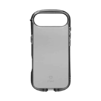 Hamee iPhone Air用TPUケース iFace Look in Clear ブラック 41-183506