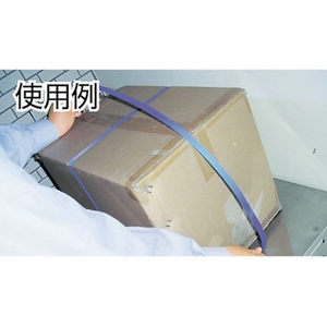 トラスコ中山 TRUSCO 自動梱包器用PPバンド幅15.5mm×長さ2500m 黄 FC299HU-2277557-イメージ2