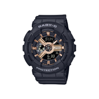 カシオ 腕時計 BABY-G ブラック/ゴールド BA-110XRG-1AJF
