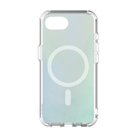 グルマンディーズ iPhone 16e用ＭＡＧＳＡＦＥ対応プランプフレームケース ＩＩＩＩＦＩＴ オーロラ IFT-182AUR
