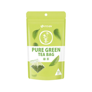 伊藤園 お～いお茶 PURE GREEN ティーバッグ 10袋 FC397TF-イメージ1