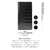 ABBI SIGNATURE iPhone 16 Pro用LIPARI イタリアンレザー MagSafe対応ダイアリーケース ネイビー ABS27351I16PR-イメージ4