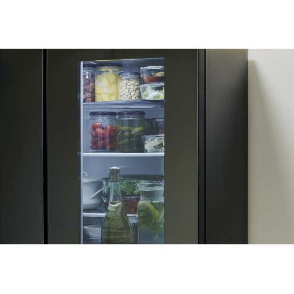 ツインバード 354L 4ドア冷蔵庫 ブラック HR-EI35B 354L