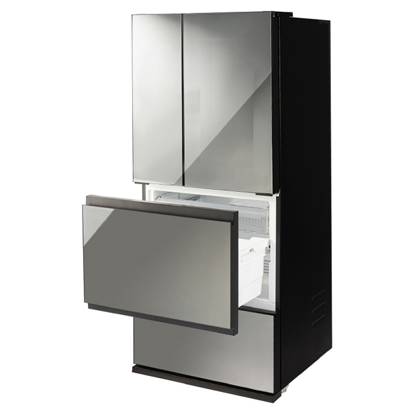 ツインバード 354L 4ドア冷蔵庫 ブラック HR-EI35B 354L