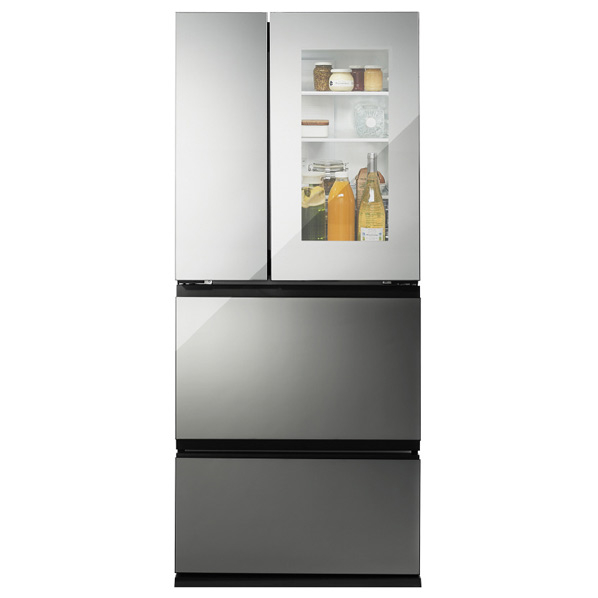 ツインバード 354L 4ドア冷蔵庫 ブラック HR-EI35B 354L