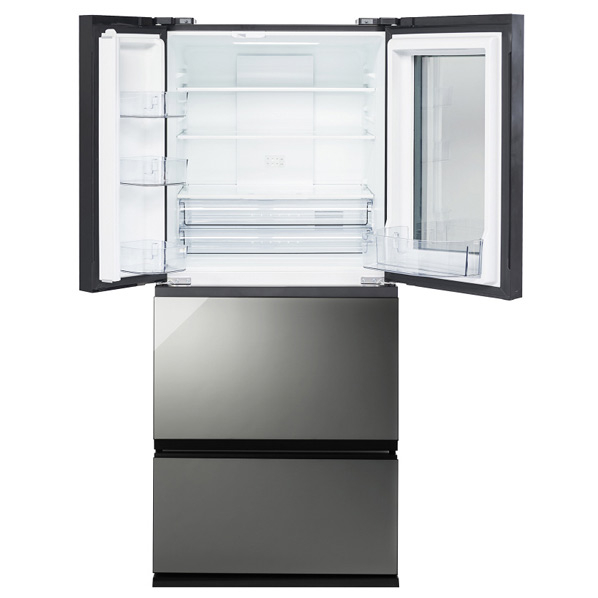 ツインバード 354L 4ドア冷蔵庫 ブラック HR-EI35B 354L