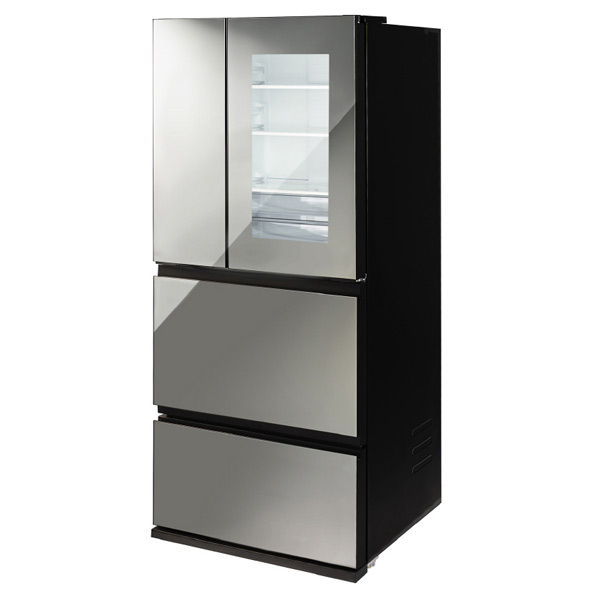 ツインバード 354L 4ドア冷蔵庫 ブラック HR-EI35B 354L