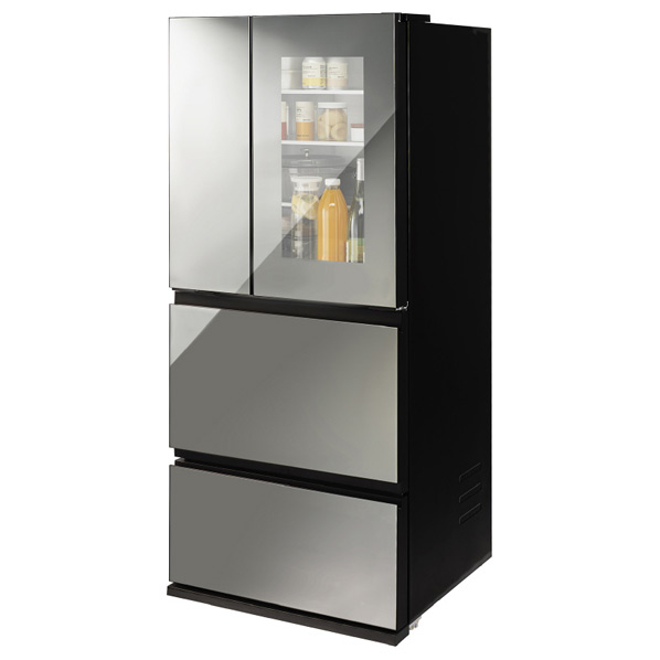 ツインバード 354L 4ドア冷蔵庫 ブラック HR-EI35B 354L