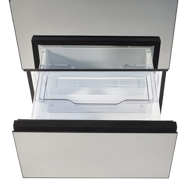 ツインバード 354L 4ドア冷蔵庫 ブラック HR-EI35B 354L