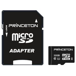 プリンストン PMSDU-32G UHS-I規格対応 microSDカード(32GB