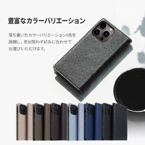 SLG Design iPhone 14 Pro Max用Full Grain Leather Case ブラウンクリーム SD24351I14PMBC-イメージ7