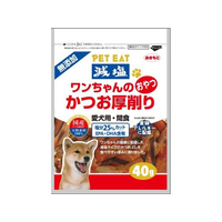 秋元水産 ペットイート 減塩犬かつお厚削り 40g FCE386V