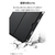 エレコム iPad(A16) iPad (第10世代 2022年モデル)用ソフトケース 軽量 スタンド付き Pencil収納 ブラック TB-A25RUCSTBK-イメージ5