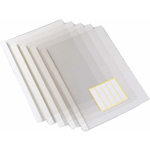 アスカ 製本カバー 背幅3mm ホワイト 5冊×10パック F040395-BH-304-イメージ2