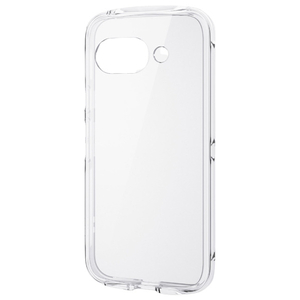 エレコム Google Pixel 9a用TOUGH SLIM LITE ハイブリッドケース オール クリア PM-P251TSLACR-イメージ1