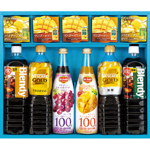 ドウシシャ ネスカフェゴールドブレンド&果汁飲料バラエティ ギフトALS45N ドウシシャ ネスカフェゴールドブレンド&果汁飲料バラエティ ギフトALS45N