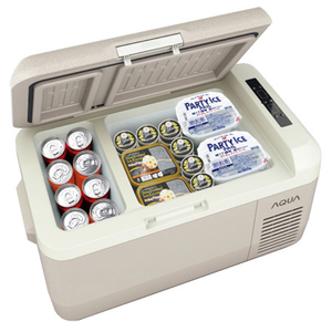 AQUA ポータブル冷凍冷蔵庫 グレージュ AQP-M3R(H) AQUA ポータブル冷凍冷蔵庫 グレージュ AQP-M3R(H)