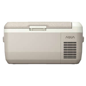 AQUA ポータブル冷凍冷蔵庫 グレージュ AQP-M3R(H)-イメージ3