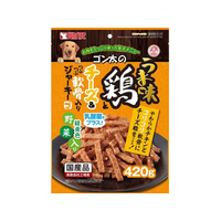 マルカン サンライズ/ゴン太の旨味鶏とチーズ&粒粒軟骨ジャーキー野菜420g FCC9381