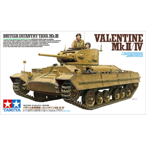 タミヤ 1/35 ミリタリーミニチュアシリーズ No．352 イギリス歩兵戦車 バレンタインMk．II/IV T35352ﾊﾞﾚﾝﾀｲﾝMK2/4-イメージ2