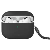 UNIQ AirPods Pro(第2世代)用シリコンケース LINO グレー UNIQ-AIRPODSPRO2-LINOGRY