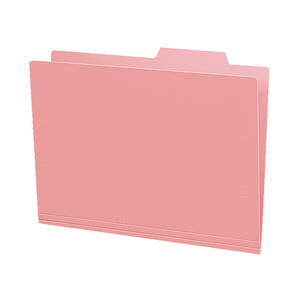 コクヨ 個別フォルダー(カラー・PP製) A4 ピンク 5冊 F868042-A4-IFH-P-イメージ2