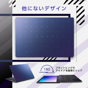 ASUS ノートパソコン ASUS Vivobook Go 12 E210KA ピーコックブルー E210KA-N441BWS-イメージ4