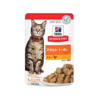 日本ヒルズ・コルゲート SD猫アダルト1～6歳チキンパウチ 85g FCE983X