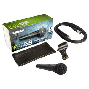 SHURE カーディオイド･ダイナミック･ボーカルマイクロホン[XLRケーブル付き] PGAシリーズ PGA58XLR-J-イメージ2