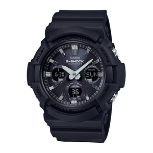 カシオ ソーラー電波腕時計 G-SHOCK ブラック GAW-100B-1AJF-イメージ1