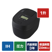 パナソニック 可変圧力IH炊飯ジャー(1升炊き) ブラック SR-N518D-K