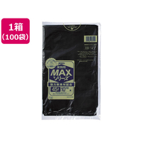 ジャパックス 業務用MAX 黒 45L 10枚入 100袋 FCV3363-S-52