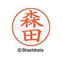 シヤチハタ ネームペン用ネーム シルバー 既製 森田 FC47680-X-GPS-1909