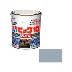 アサヒペン 水性ビッグ10多用途 1.6L 224 ブルーグレー FC125PP-イメージ1