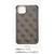 GUESS iPhone 14 Plus用モノグラム 背面ケース ブラウン GUHCP14MHG4SHW-イメージ1