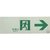 トラスコ中山 TRUSCO/中輝度蓄光式誘導標識 消防認定品 非常口→ FC054YE-3360485-イメージ1