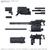 バンダイスピリッツ 30MM オプションパーツセット ARMORED CORE VI FIRES OF RUBICON WEAPON SET 04 30MMACOP04WEAPONSET4-イメージ1