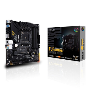 ASUS AMD B550チップセット 搭載マザーボード TUF GAMING B550M-PLUS TUF GAMINGシリーズ TUFGAMINGB550M-PLUS-イメージ1