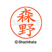 シヤチハタ ネームペン用ネーム シルバー 既製 森野 FC47681-X-GPS-1910