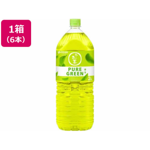 伊藤園 お～いお茶 PURE GREEN 2L×6本 FC400TF-イメージ1