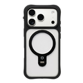 Ｈａｍｅｅ iPhone18 Pro/17 Pro用 MAGSYNQ ｽﾀﾝﾄﾞｹｰｽ IFACE LEANY ブラック 41-193543