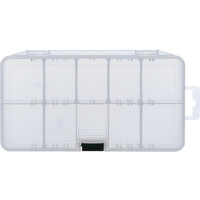 トラスコ中山 パーツケース 214×118×45 クリア21411845206 FC496DE-2994917
