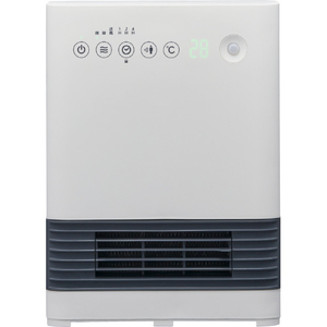 ドウシシャ CHZ-128JWH 温度人感センサー付 大風量セラミックヒーター