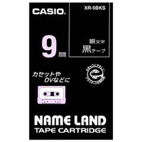 カシオ カシオネームランドテープ XR-9BKS