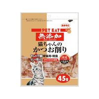 秋元水産 ペットイート 無添加猫かつお削り 45g FCE390V