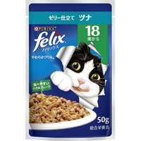 ネスレ日本 ピュリナフィリックス パウチ やわらかグリル 18歳から ツナ 50g ﾌｲﾘﾂｸｽﾊﾟｳﾁ18ｻｲﾂﾅ50G